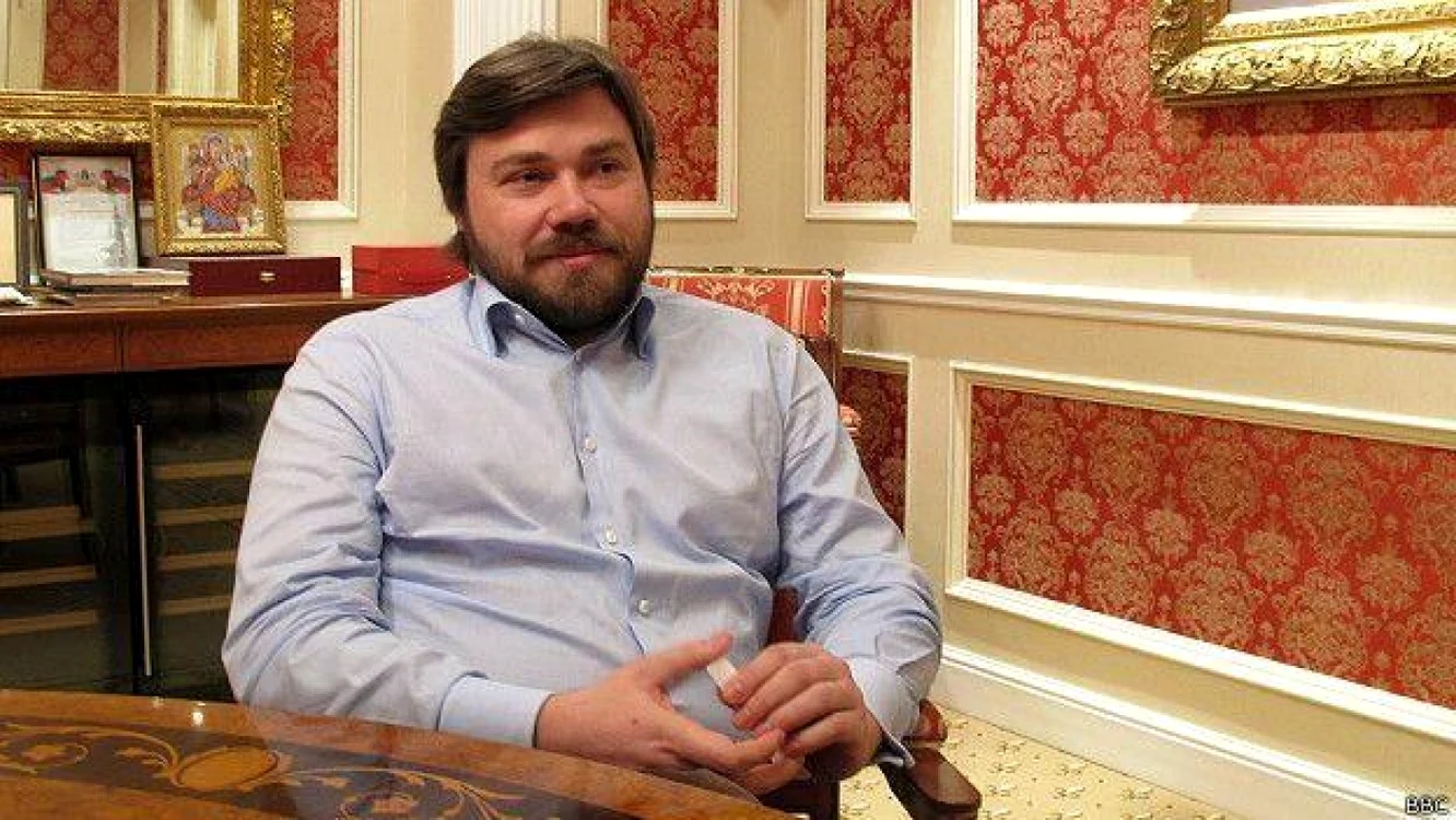"Oligarhul ortodox" Konstantin Malofeev. Foto BBC