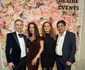 Cristina Spătar, alături de nașii ei de cununie, Ion Paladi și Corneliu Botgros, cu care pregătește multe proiecte muzicale