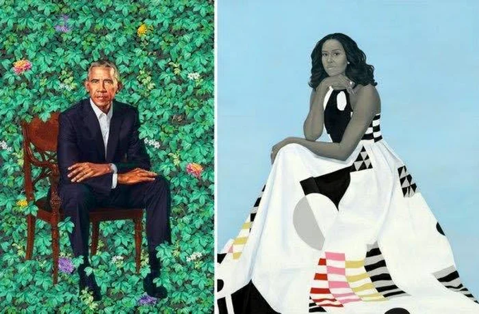 Portretele lui Barack şi Michelle Obama dezvăluite la National Portrait Gallery în 2018