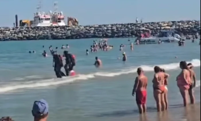 cautari disparut in mare Costinesti captura Facebook jpg