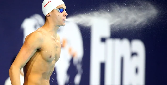 David Popovici, în fața unui nou sezon de excepție. Foto Getty images