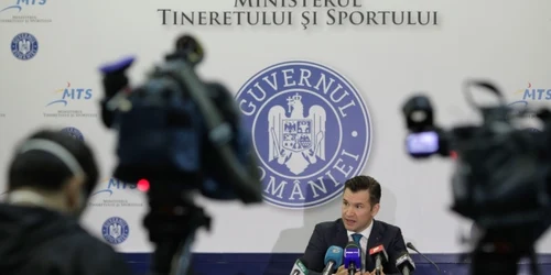 Ministrul Tineretului şi Sportului Ionuţ Stroe 5 mai 2020 FOTO Inquam Photos / Octav Ganea 
