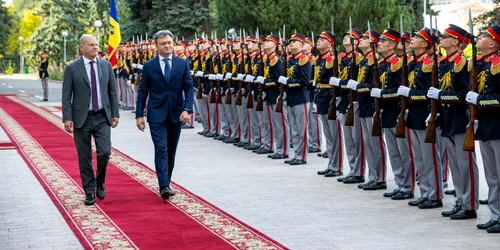Olaf Scholz Dorin Recean FOTO Facebook jpg