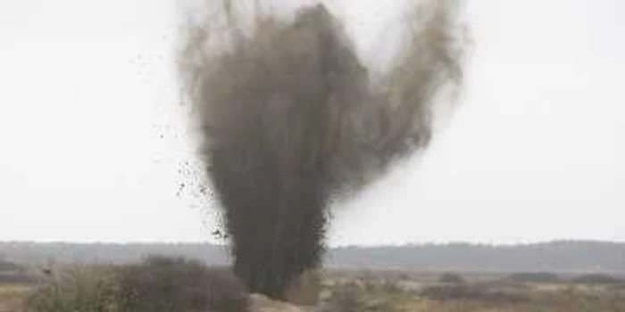 Explozia are loc în poligonul Arsenal