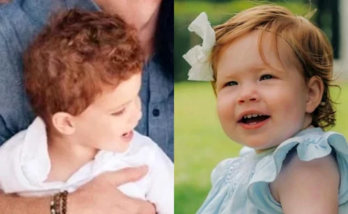 Prințul Archie și Prințesa Lilibet în imagini mai vechi