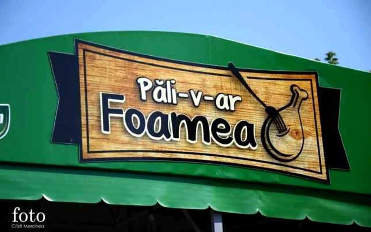Restaurantul "Păli-v-ar foamea", din Focşani FOTO Cristi Merchea