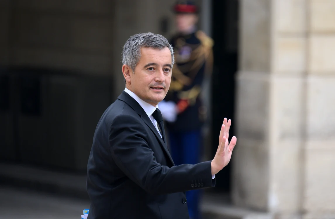 Ministrul de Interne francez Gerald Darmanin FOTO Profimedia