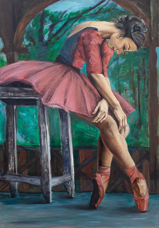 Carmen Olteanu este o pictoriţă apreciată şi foartă talentată