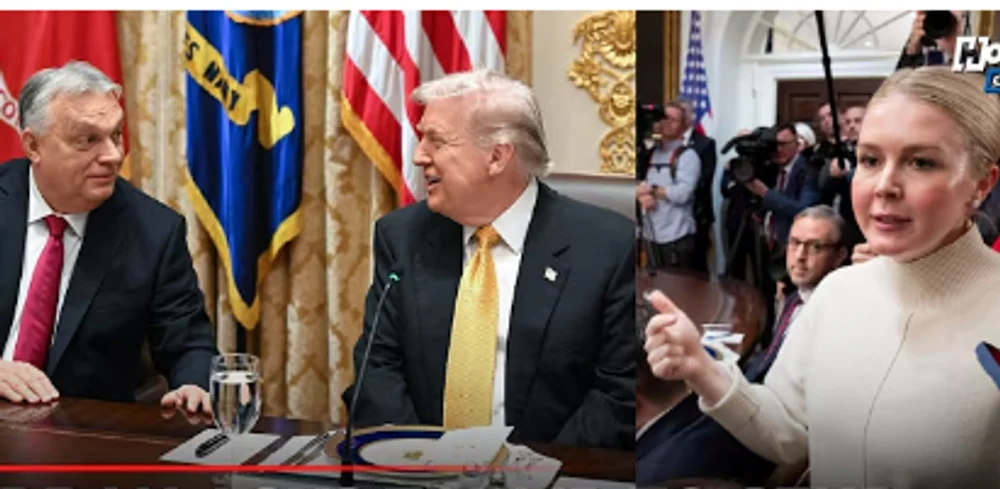 Viktor Orban, glumă la Casa Albă despre secretara de presă a lui Trump: „O pot angaja pentru noi?”