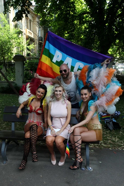 Andreea Bălan, la marșul LGBT