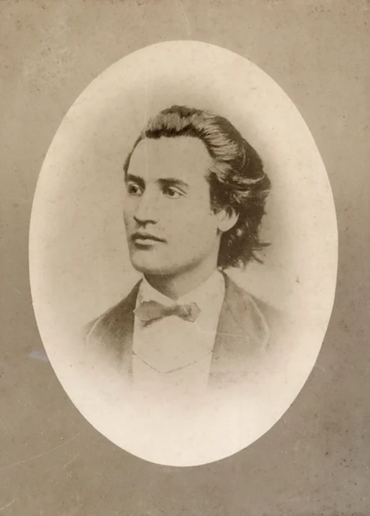 Atelier Nestor Heck, Mihai Eminescu la 18 ani, colecție privată