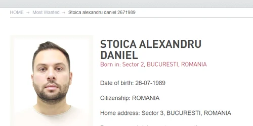 Alexandru Stoica   urmărit internațional   Foto Poliția Română png