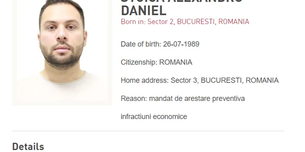 Alexandru Stoica   urmărit internațional   Foto Poliția Română png