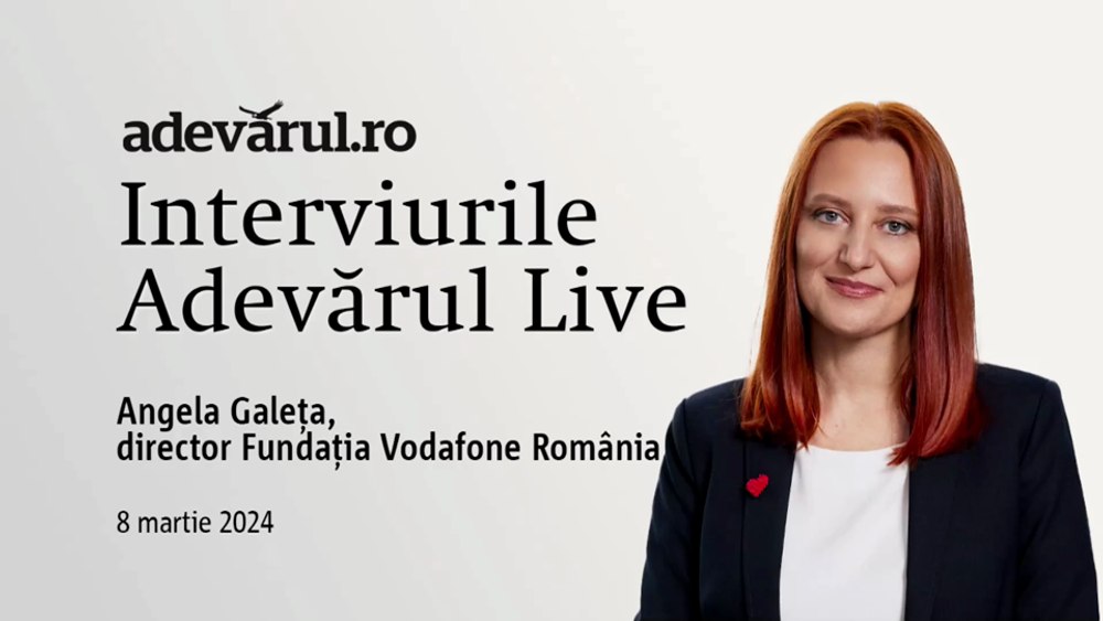 Bright Sky RO, aplicația gratuită care sprijină victimele violenței domestice, cu Angela Galeța, directorul Fundației Vodafone