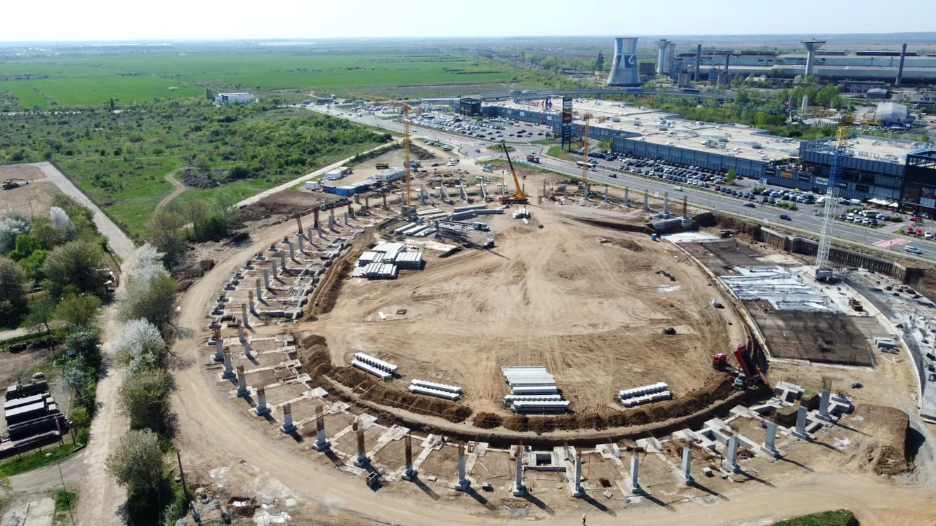 Complexul sportiv „Dâmbovița Arena”. FOTO C. Ștefan