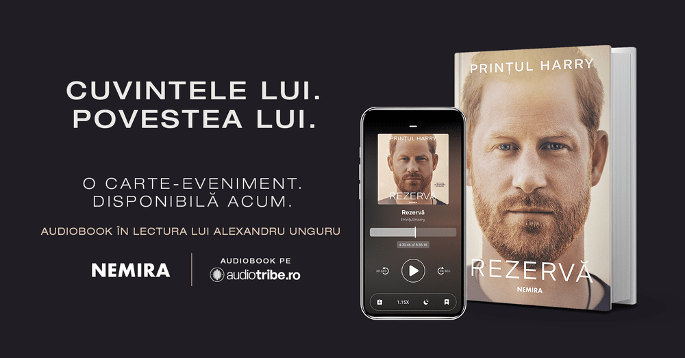 „Rezervă“, volumul de memorii al prințului Harry, este publicat astăzi internațional, inclusiv în România