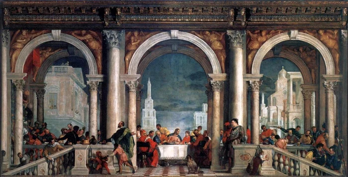 Paolo Veronese Banchet in casa lui Levi jpg jpeg