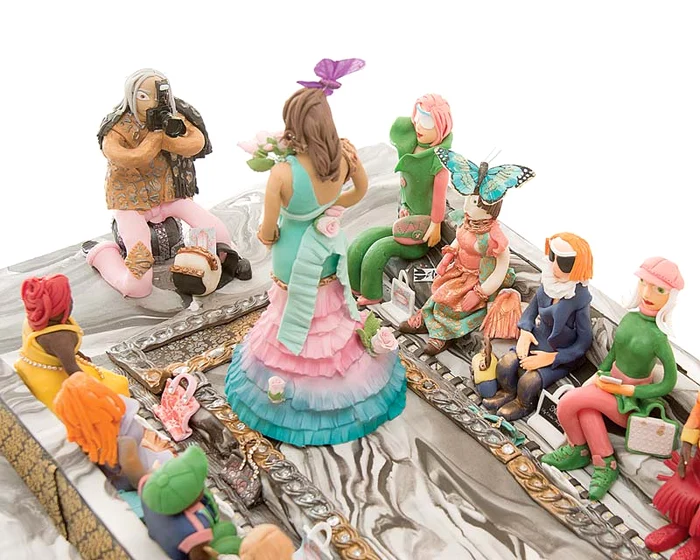 Fotomodelele şi fotografii  sunt modelaţi din fondant