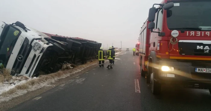 accident tir tr foto isu teleorman