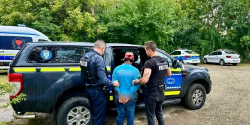Bărbat arestat pentru uciderea unui caine Foto IPJ Bacau jpeg