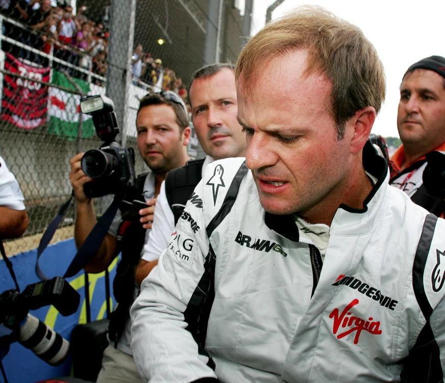 
    Barrichello a încheiat pe locul trei în actualul sezon de Formula 1  