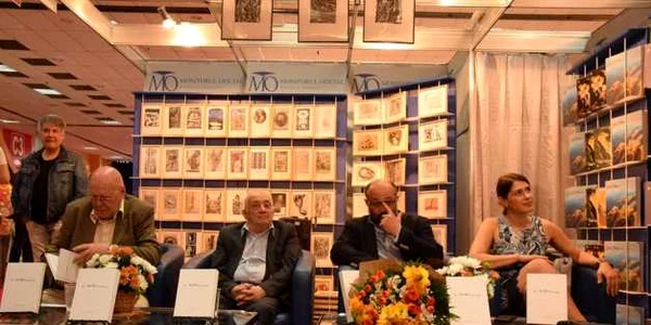 Răzvan Theodorescu Mircea Dumitrescu Florin Stoiciu Gina Costescu Sursa foto Ex-Libris Brâncuşi 2016