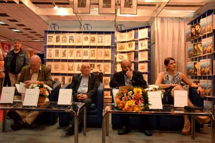 Răzvan Theodorescu Mircea Dumitrescu Florin Stoiciu Gina Costescu Sursa foto Ex-Libris Brâncuşi 2016