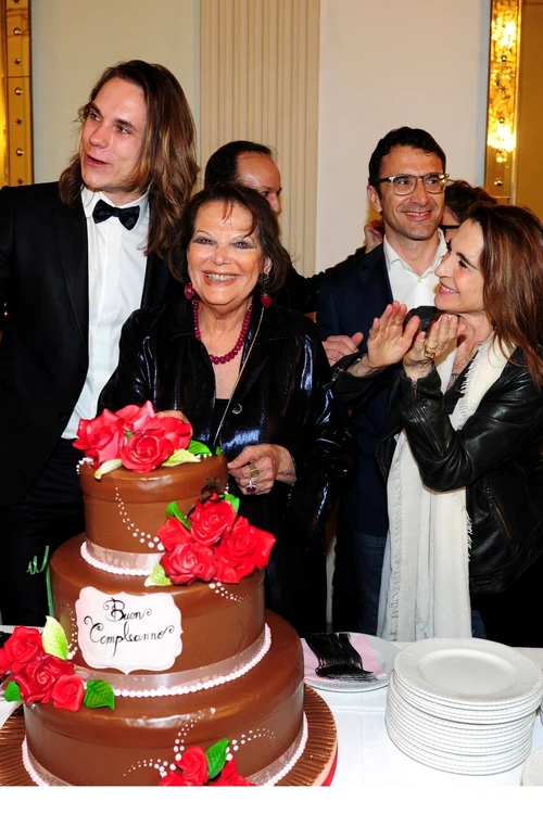 *EXCLUSIVE* Claudia Cardinale celebrates her 80th birthday in Naples jpeg