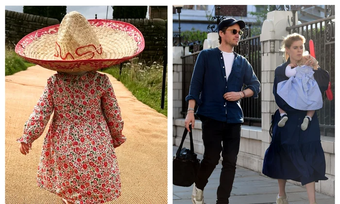Prințesa Beatrice și Sienna colaj jpg
