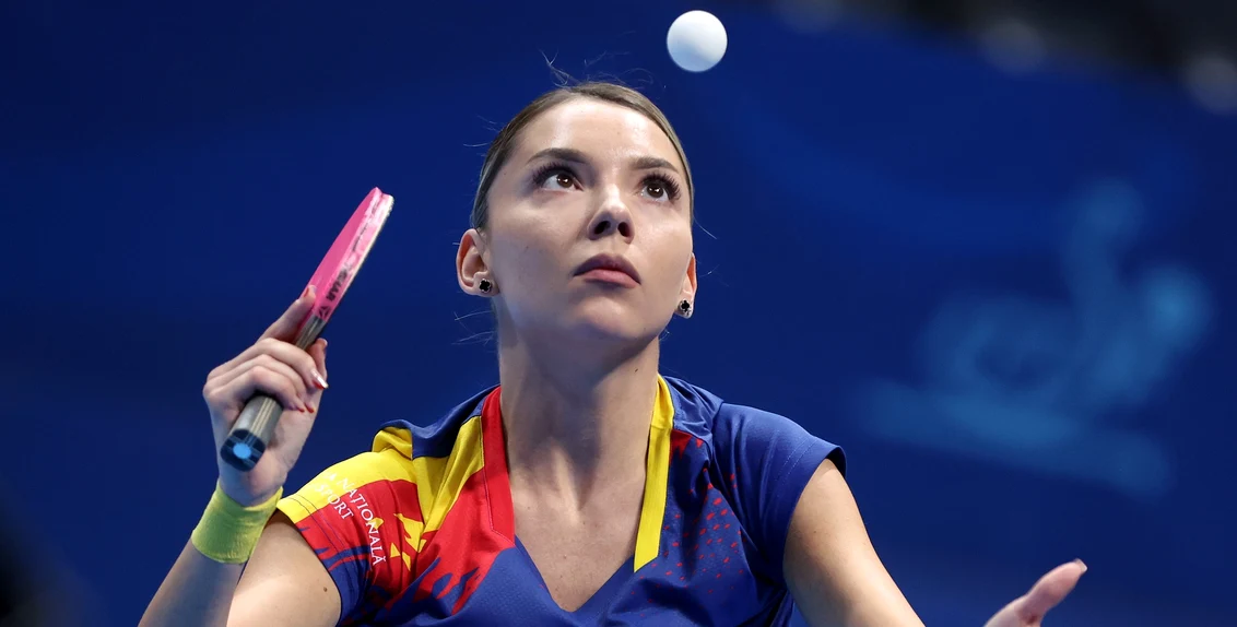 Bernadette Szocs a avut o evoluție la superlativ în deschidere  FOTO FR Tenis de masă