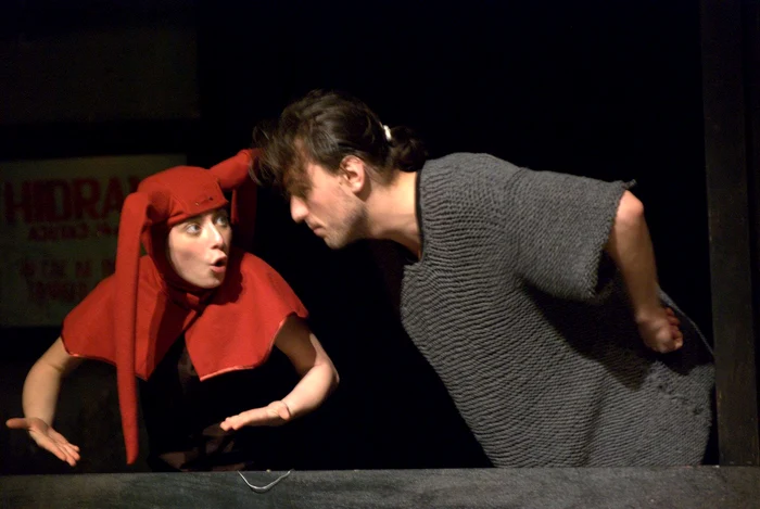 Scenă de la repetiţii