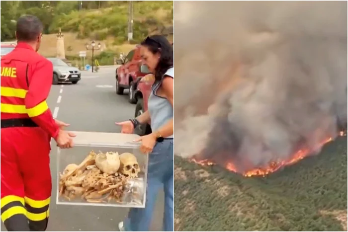 Rămășițele a trei regi au fost evacuate dintr-o mănăstire din Spania. Foto: X