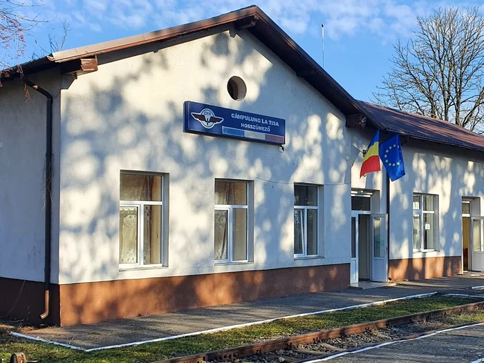 Punctul de frontieră Câmpulung la Tisa. FOTO CFR Infrastructură