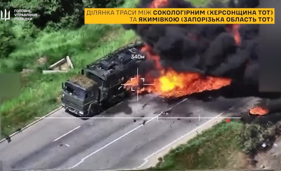 Lovitură grea pentru Rusia în sudul Ucrainei. Kievul anunță că ruta Crimeea–Donbas este sub foc permanent