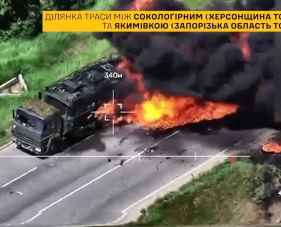 camioane rusesti distruse jpg
