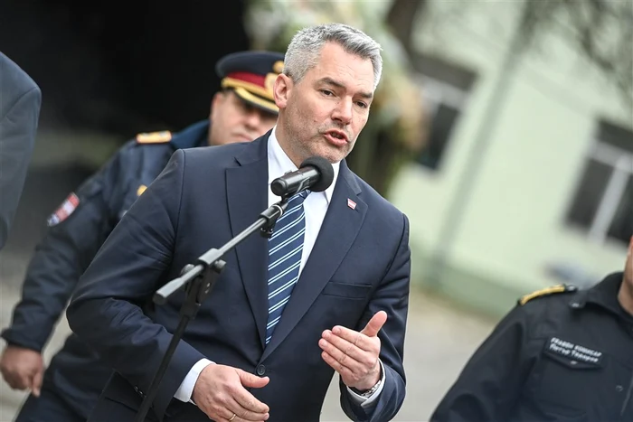 Karl Nehammer în vizită în Bulgaria FOTO EPA-EFE