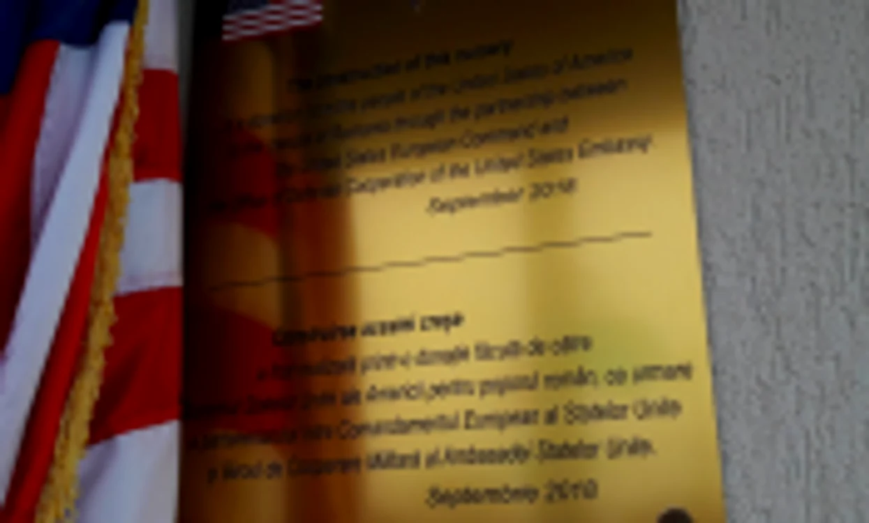 Creşa construită de americani la Caracal Foto Alina Mitran