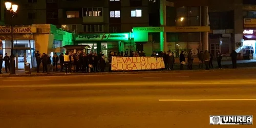 protest alba iulia