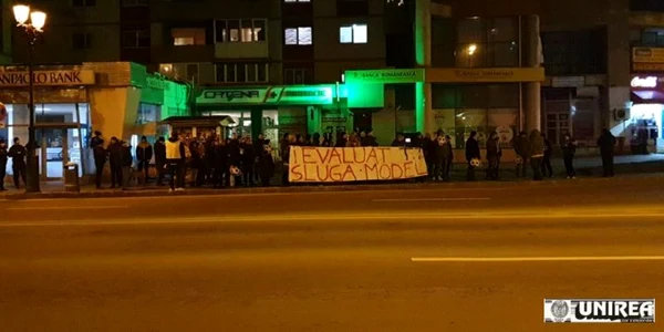 protest alba iulia