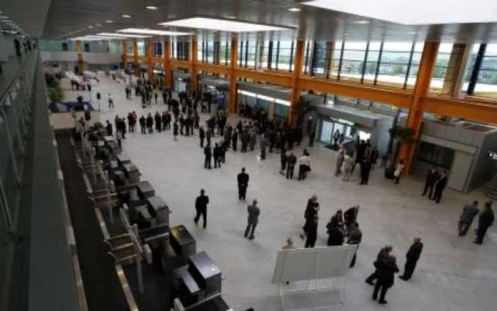 Imagine din interiorul Aeroportului Internaţional Avram Iancu  FOTO: Adevărul