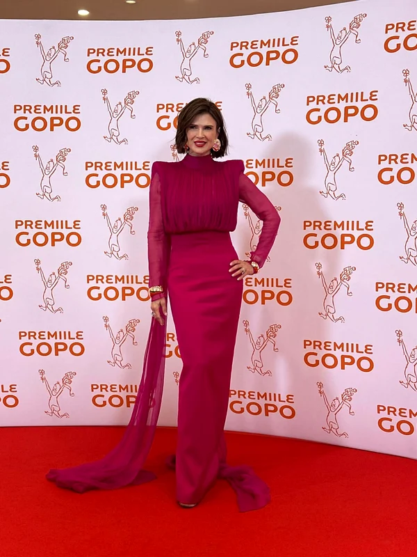 Monica Bîrlădeanu la Premiile Gopo foto: Fabio Niță
