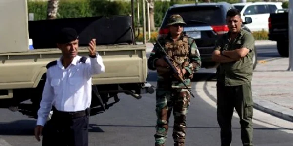 Atac armat Erbil Irak FOTO AFP