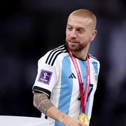 Papu Gomez Argentina trofeu Cupa Mondiala  Foto Gettyimages jpg