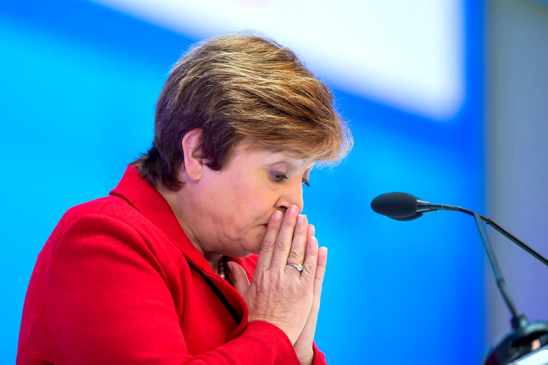 
    Directorul general al Fondului Monetar Internaţional, Kristalina Georgieva   