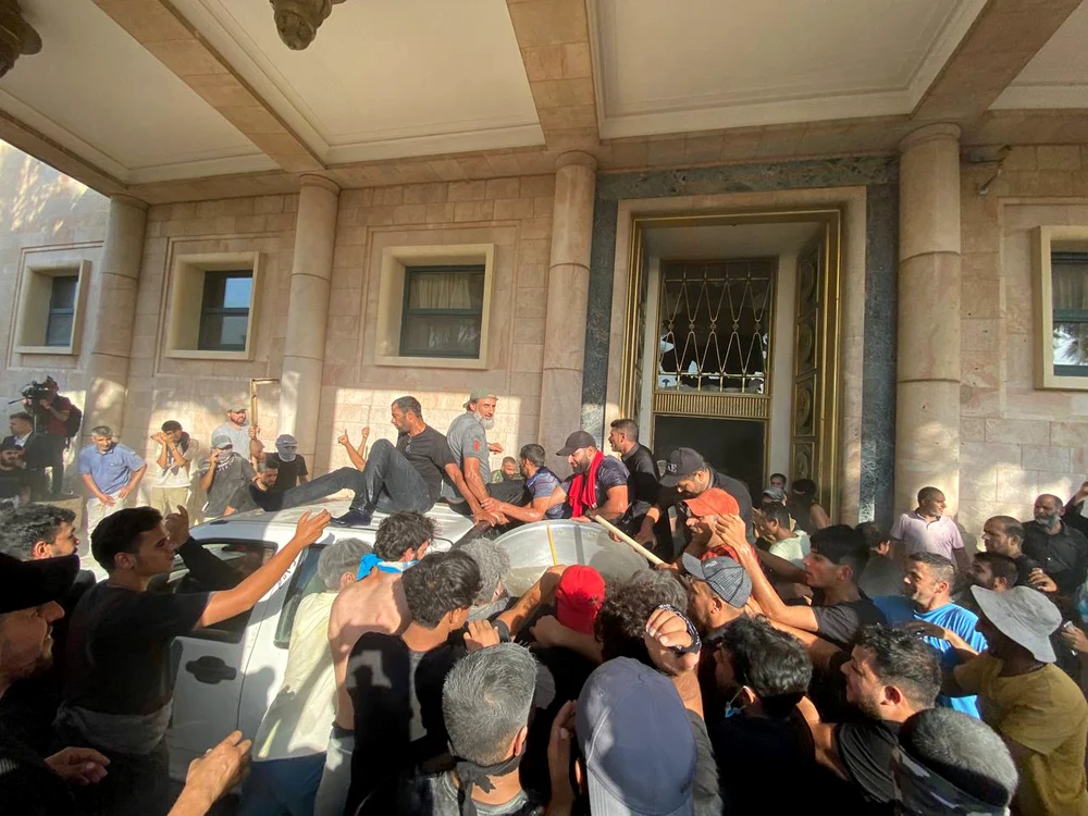 Proteste în Irak în urma unei alte pene de curent  FOTO EPA-EFE