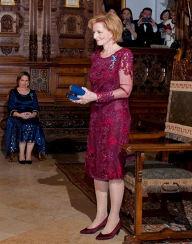 Majestatea Sa Margareta și Principesa Sofia, investituri regale la Castelul Peleș. FOTO: Daniel Angelescu, Casa Majestății Sale