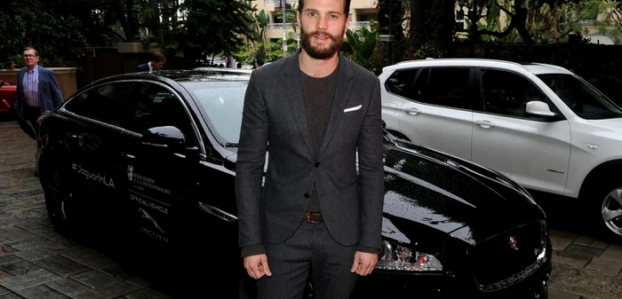 Jamie Dornan protagonistul filmului „Cincizeci
de umbre ale lui Grey“ FOTO Getty Images