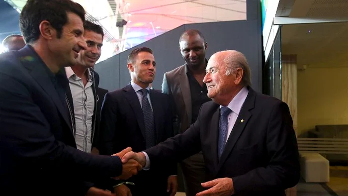 Figo va fi contracandidatul lui Sepp Blatter la şefia FIFA