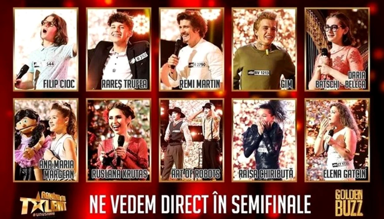 
    Juratii de la Românii au talent au ales cine sunt concurenții care s-au clasat în prima semifinală  