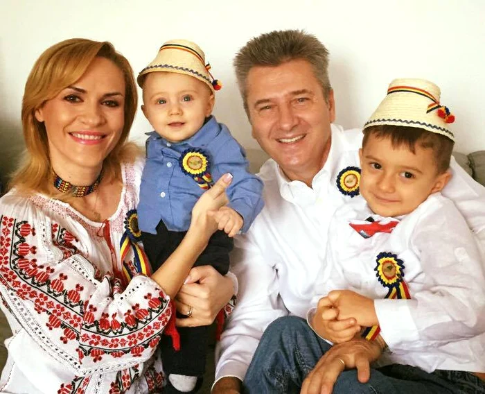 Gabriela Firea și Florentin Pandele au împreună doi copii